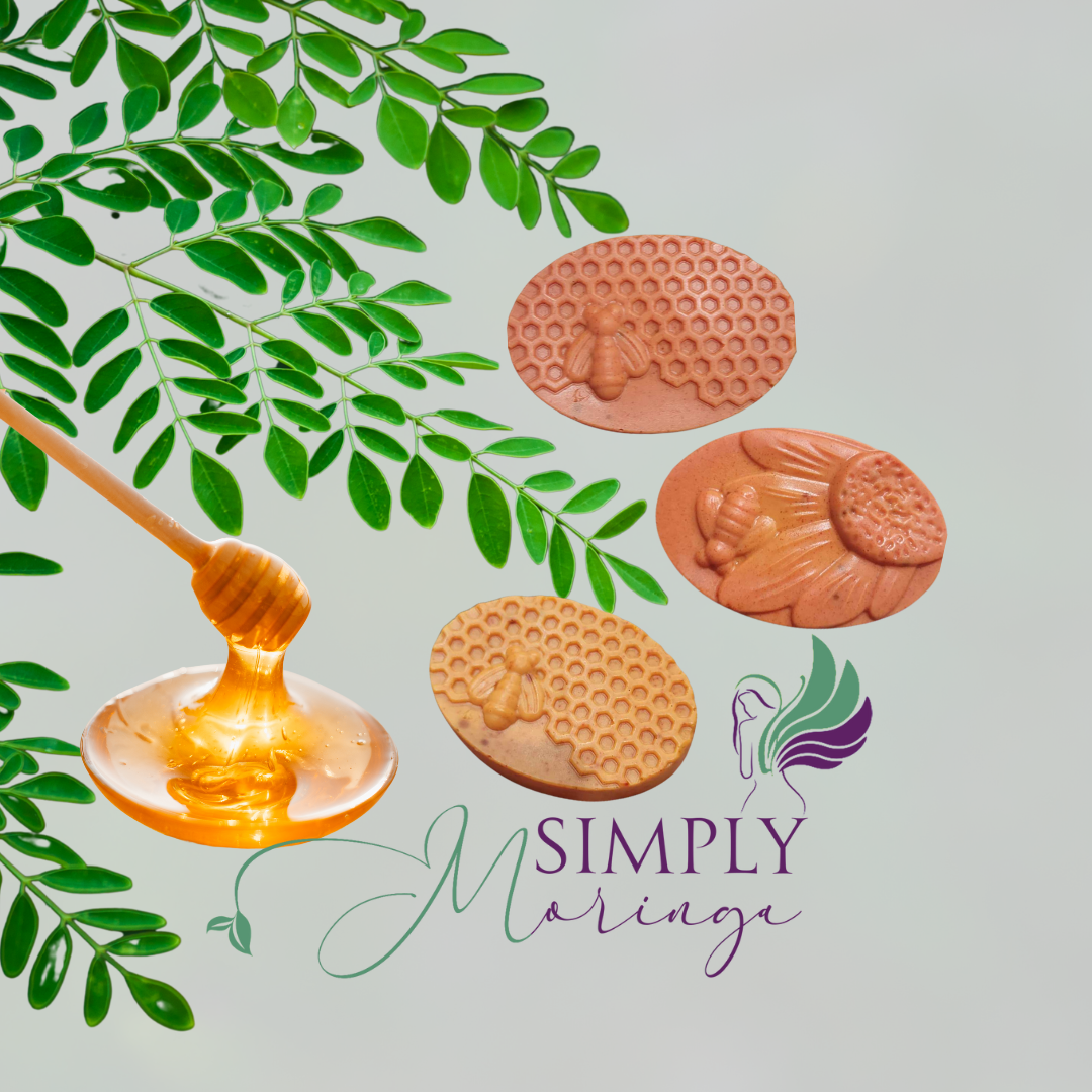 Moringa Honey and Turmeric Unscented Soap